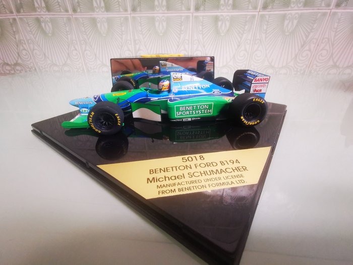 Onyx 1:24 - 1 - 模型賽車 - Benetton Ford B194 Michael Schumacher - 一級方程式世界錦標賽