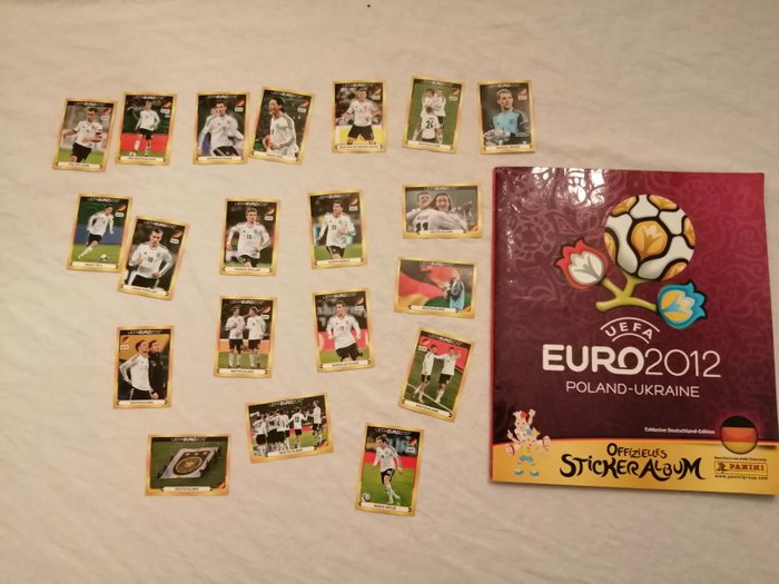 Panini - Euro 2012 - Mit Zusatzsticker - 1 Complete Album