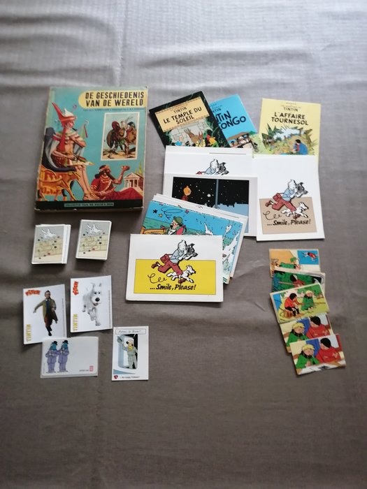 Belgien - Fantasie, einschließlich Tim und Struppi - Postkarte (150) - 1958-1964