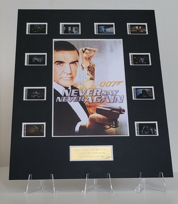 James Bond 007: Never Say Never Again - Framed Film Cell Display with COA