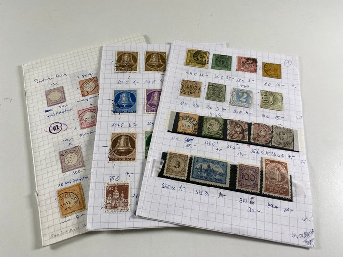 Saksan valtakunta 1851/1971 - Saksa vanhoista valintakirjoista, joissa on paljon parempia