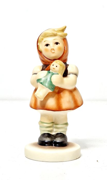 Goebel - M.I. Hummel - Figurină - 239/B Tmk7 - Mädchen mit puppe -  (1) - Porțelan
