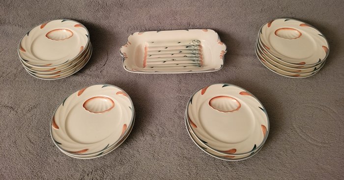 Sarreguemines - Serviço de mesa (13) - Porcelana