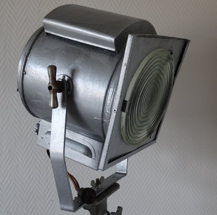 Fresnel lens - 1000W light projector, Searchlight - Proiector - Oțel
