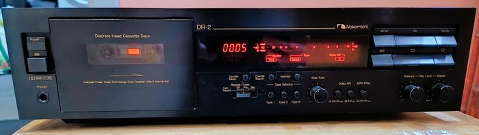 Nakamichi - DR-2 - Discrete 3 Head Lecteur-enregistreur de cassettes