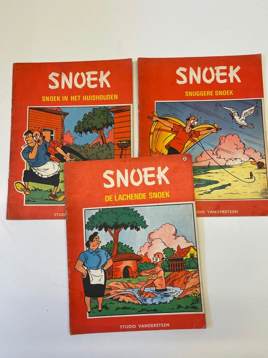 De Familie Snoek 4,5,6 - 3 Album - Erstausgabe/Nachdruck