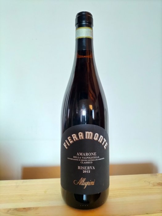 2012 Allegrini, Fieramonte - Amarone della Valpolicella Riserva - 1 Bottle (0.75L)