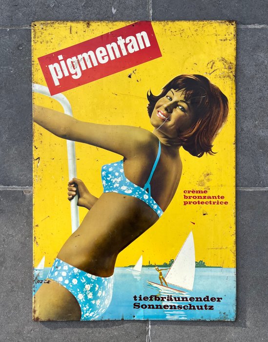 Pigmentan - 廣告牌 - 鐵（鑄／鍛）