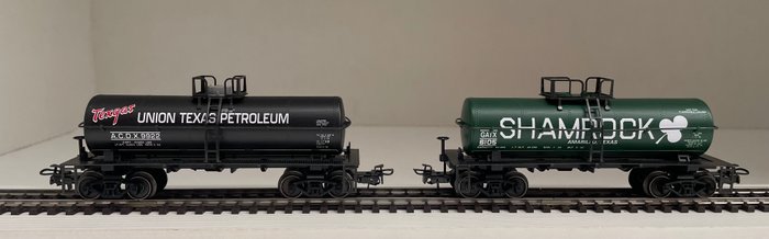 Märklin H0轨 - 4581 - 模型火车货车组 (1) - 汽车套装 3，“德克萨斯州 150 年”，MHI 特别版 1995 年 - Texas & Pacific
