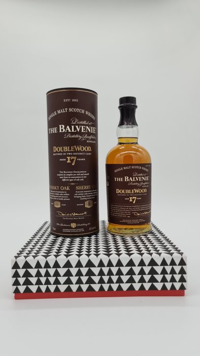 Balvenie 17 years old - DoubleWood - Original bottling  - 750ml