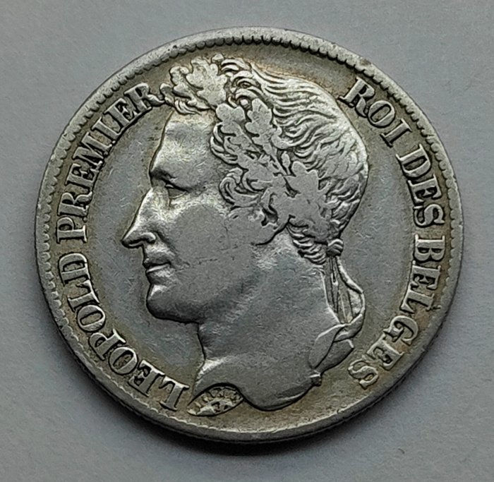 Belgia. Leopold I (1831-1865). 1 Franc 1840