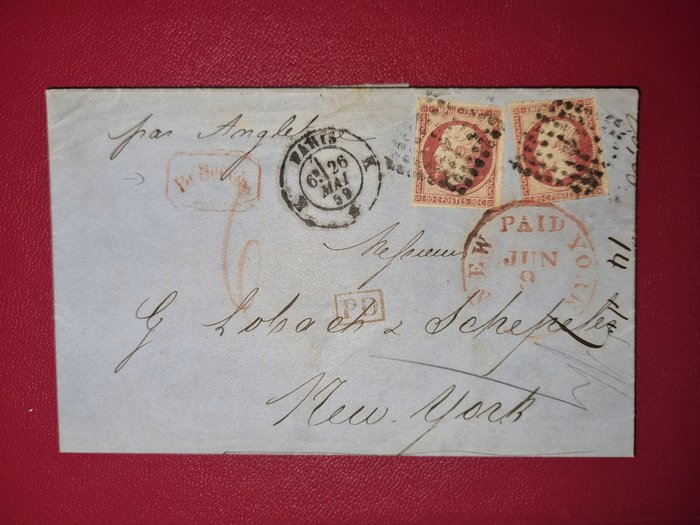 Envelope postal - Carta