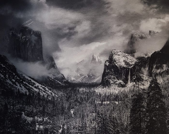 Ansel Adams - Clearing winter storm.