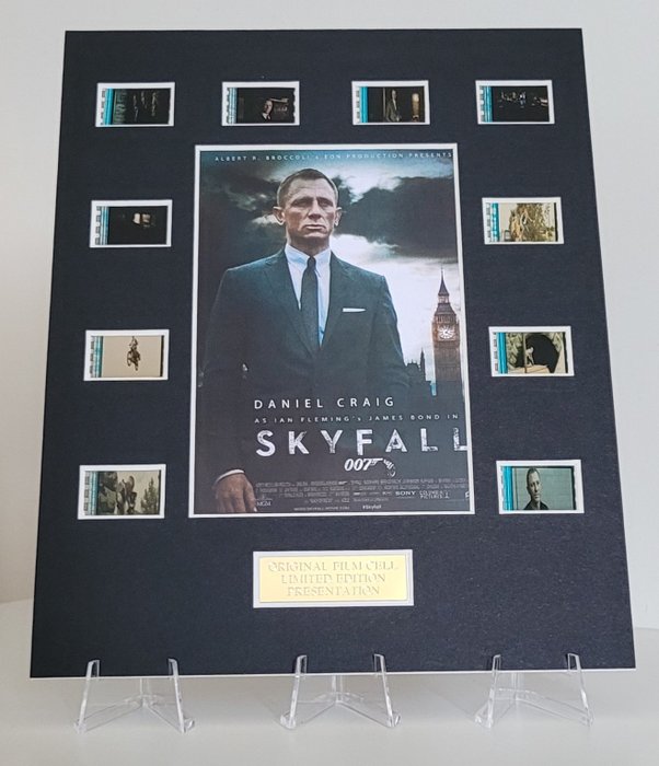 James Bond 007: Skyfall - Framed Film Cell Display with COA