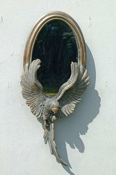 Specchio- specchio del pappagallo  - Resina/Poliestere