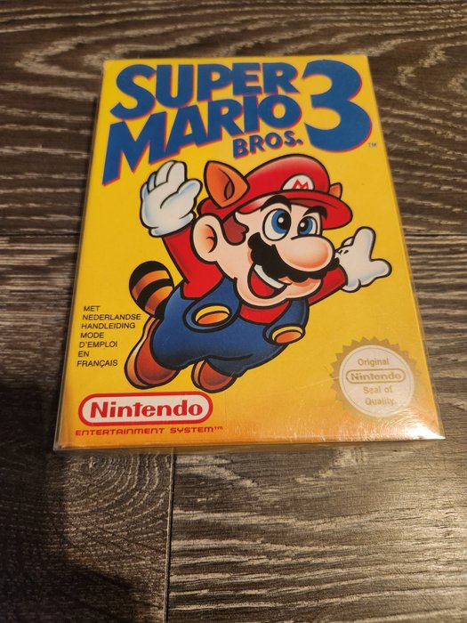 Nintendo - NES - Super Mario Bros. 3 - Videospil - I original æske