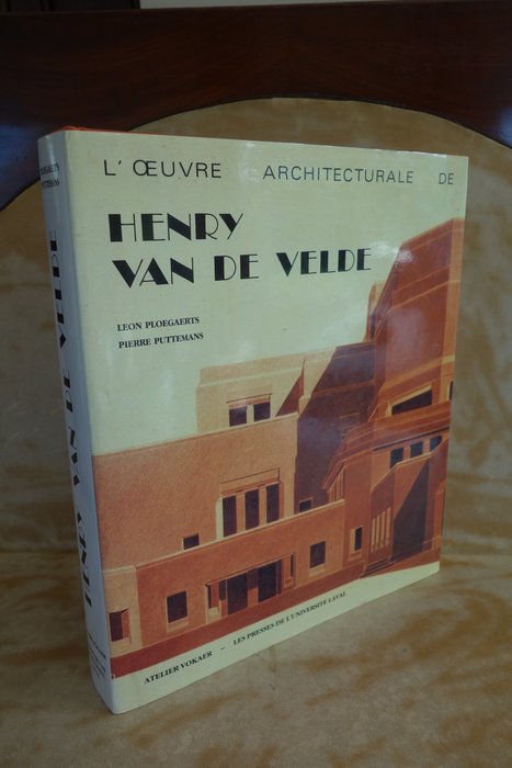 L. Ploegaerts & P. Puttemans - L'Oeuvre Architecturale de Henry Van de Velde - 1987