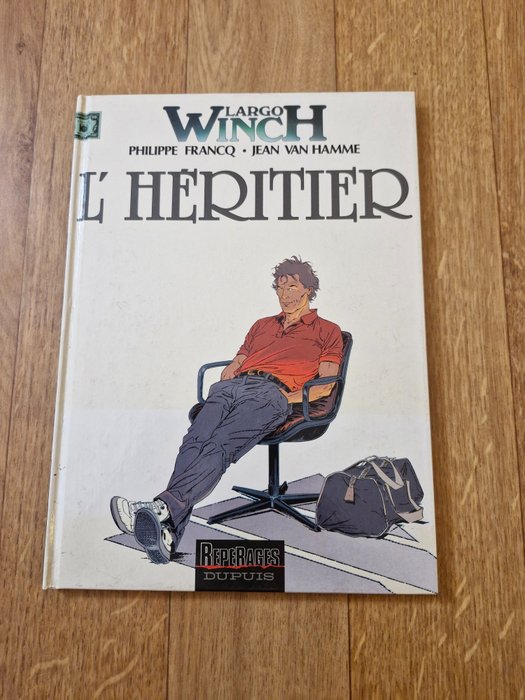 Largo Winch T1 - L' Héritier + poster - C - 1 Album - Eerste druk - 1990