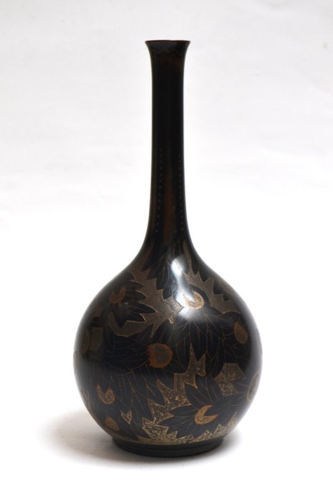 WMF Paul Haustein (1880-1944) - 花瓶  - 銅
