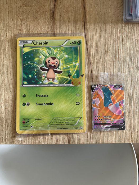 Pokémon - 10 Card - Dracaufeu, Pikachu