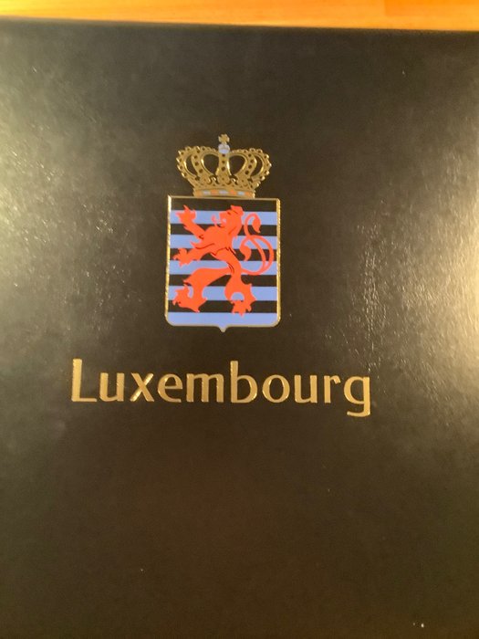 Luxemburg 1996/2010 - Komplette Sammlung 1996/2010 im Davo LX-Album + Doppel im Einsteckbuch - zegels in Luxemburgse frank NIET meegeteld