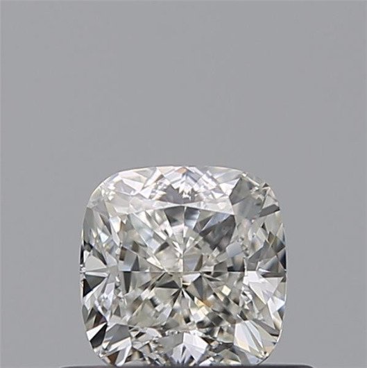 1 pcs 鑽石 - 0.51 ct - 枕形 - I(極微黃、正面看為白色) - VS2