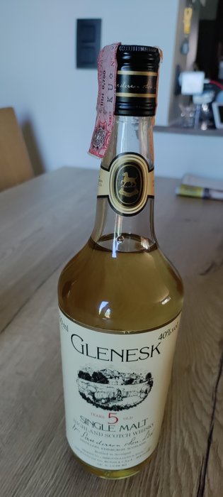 Glenesk 5 years old - Original bottling  - b. Anni ‘80 - 750ml