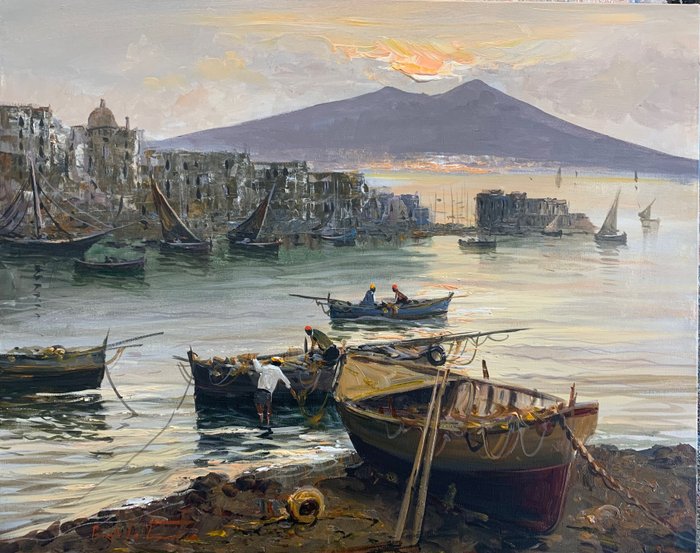 Pasquale Vuotto (1958) - Controluce a Napoli