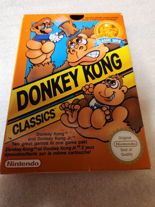 Nintendo - NES - Donkey Kong Classics - Videospiel - In Originalverpackung