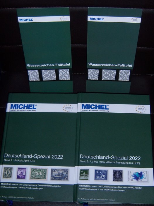 Saksa ja siirtokunnat 1849/2022 - Michelin erikoisluettelo Saksa 2022