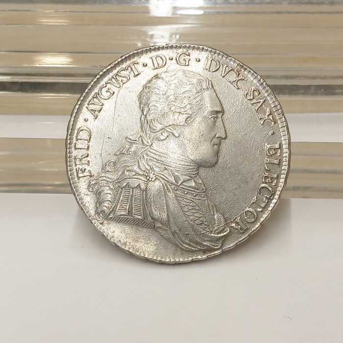 Allemagne, Saxe. Friedrich August. 1 Thaler 1804 , Erhaltung