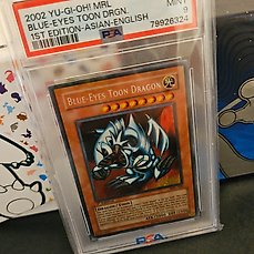Yu-Gi-Oh – 1 Graded card – Blue Eyes Toon Dragon – PSA 9