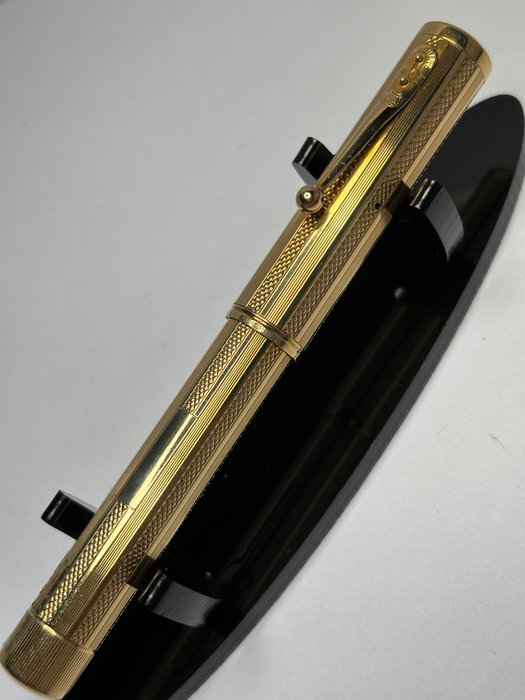 Waterman - IDEAL 18k Solid Gold CLIP-CAP - Pluma estilográfica