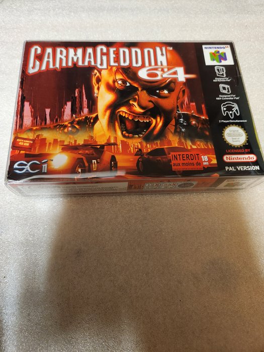 Nintendo - 64 (N64) - Carmageddon 64 - 電動遊戲 - 帶原裝盒