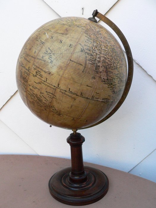 球仪 - P.Neuse - 1881-1900 - 德属东非、西南俾斯麦群岛等