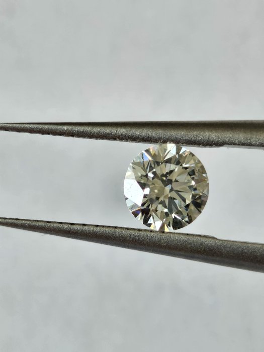 鑽石 - 0.56 ct - 圓形 - F(近乎無色) - VVS1