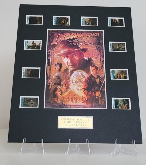 Indiana Jones and The Kingdom of The Crystal Skull - Framed Film Cell Display with COA