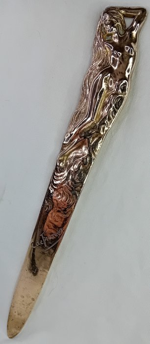 François-Charles de Franoz - Paper knife - Bronze