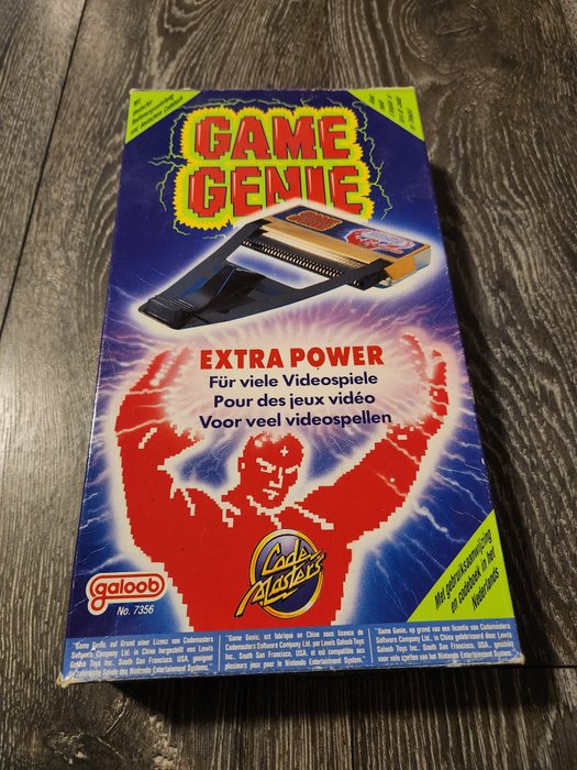 Nintendo - NES - Game Genie - 电子游戏 - 带原装盒