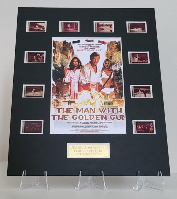 James Bond 007: The Man with the Golden Gun - Framed Film Cell Display with COA