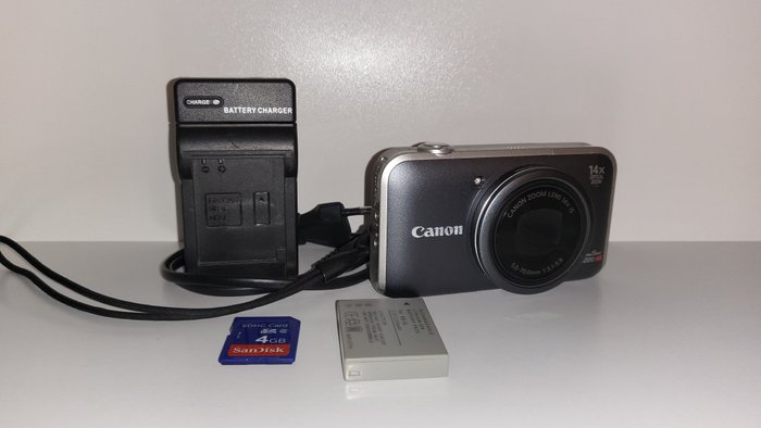 Canon Powershot SX220 HS IS, 14X Zoom, 12.1MP Digitalkamera