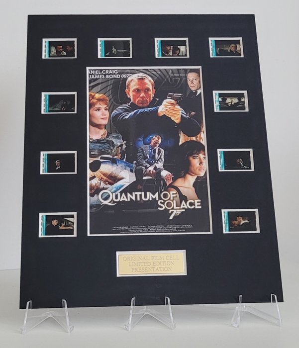 James Bond 007: A Quantum of Solace - Framed Film Cell Display with COA