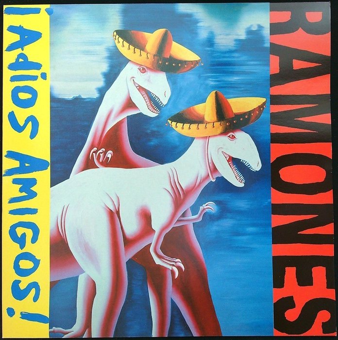 Ramones (UK 1995 1st pressing LP) - ¡Adios Amigos! (Punk) - Άλμπουμ LP (μεμονωμένο αντικείμενο) - 1st Pressing - 1995