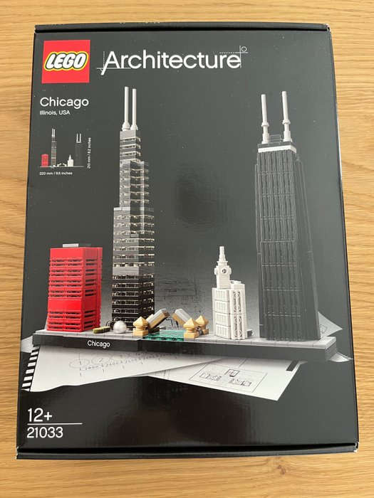 LEGO - 建筑 - 21033 - Chicago - 2010-2020年