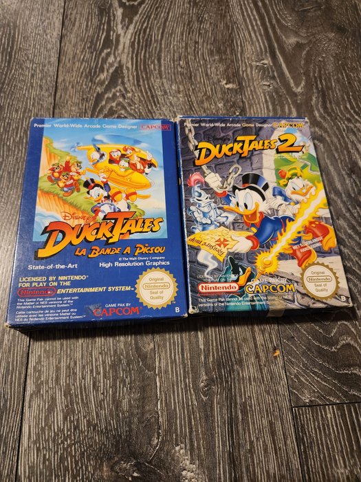 Nintendo - NES - DuckTales 1 & 2 - Videojáték - Eredeti dobozban