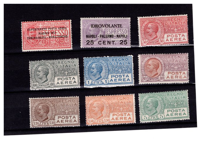 Königreich Italien 1900/1900 - Königreich-Los postfrisch 5100 Euro Katalog - sassone