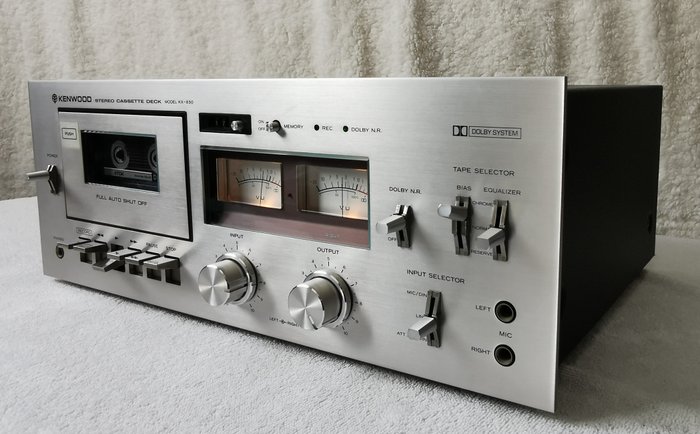 Kenwood - KX-830 - Dolby Stereo Leitor gravador de cassetes