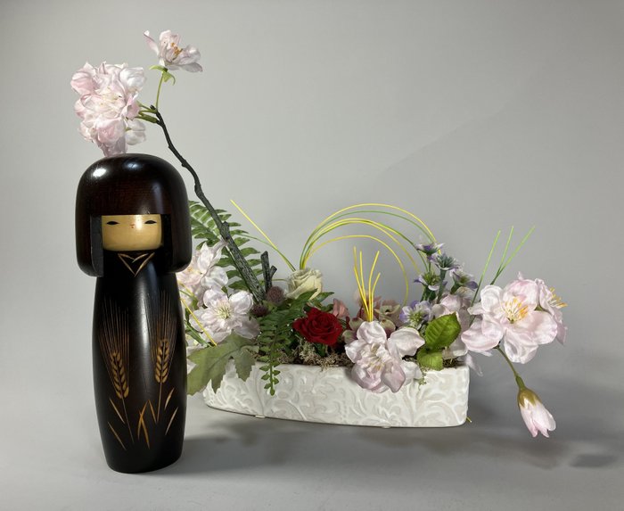 Usaburo Kokeshi  - Doll Wheat - 2000-2010 - Japan