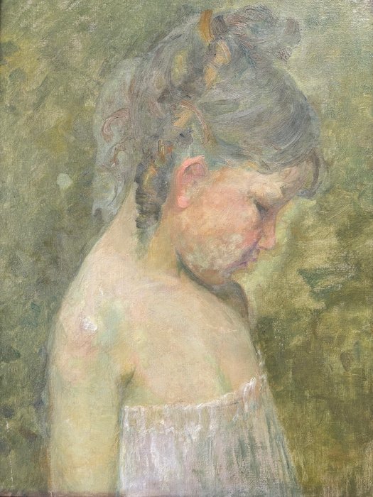 Alys Prat (1886-1924) - La boudeuse, vers 1910 - NO RESERVE