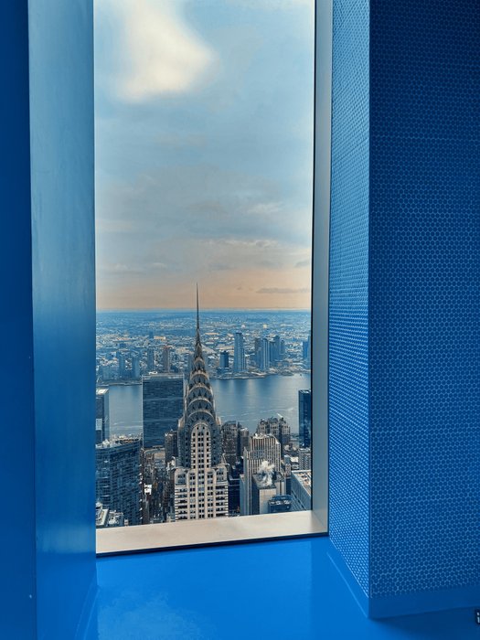 Dominik Valvo - Chrysler Building From The Bathroom (New York 2023)